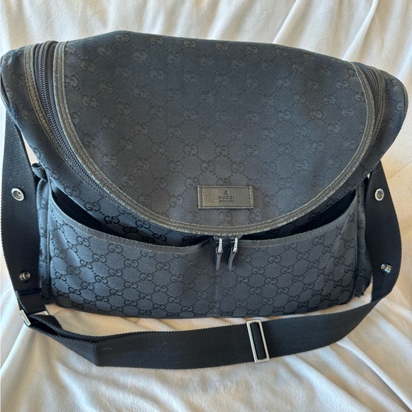 GUCCI GG CANVAS DIAPER BAG. Prelove - Picture 1 of 12